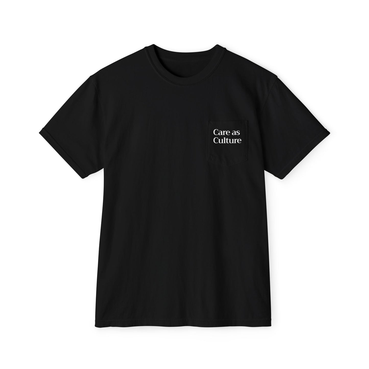 Care as Culture Printed Pocket Tee