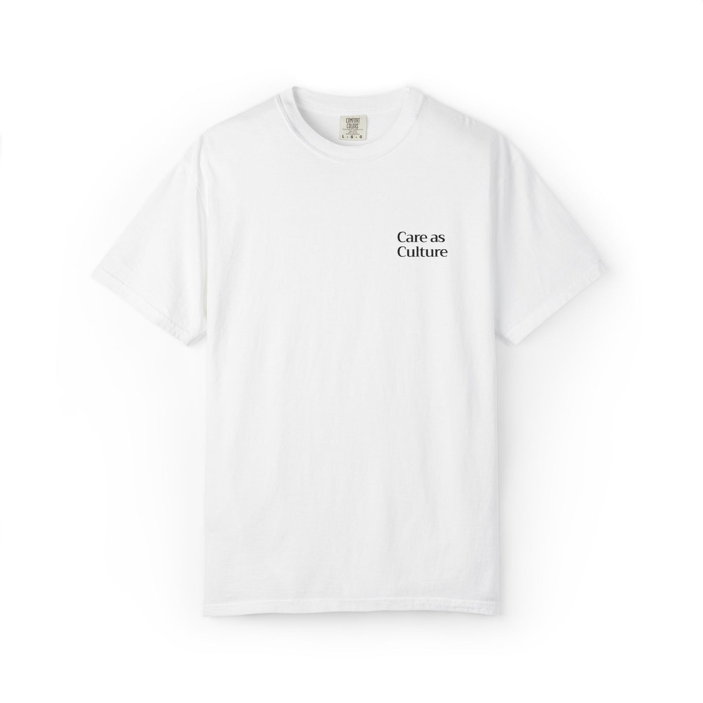 Care as Culture Embroidered Tee