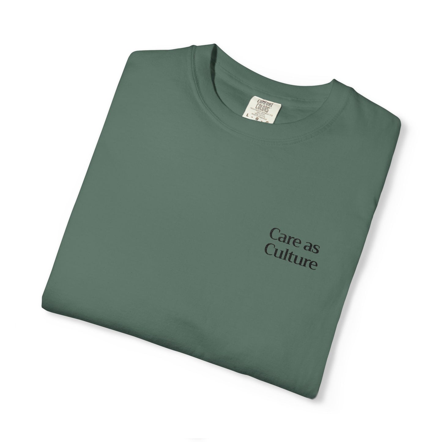Care as Culture Embroidered Tee