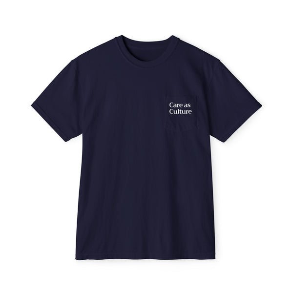 Care as Culture Printed Pocket Tee