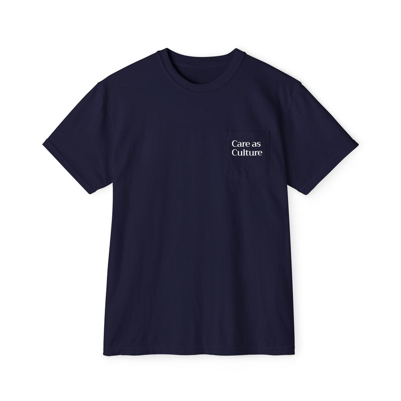 Care as Culture Printed Pocket Tee