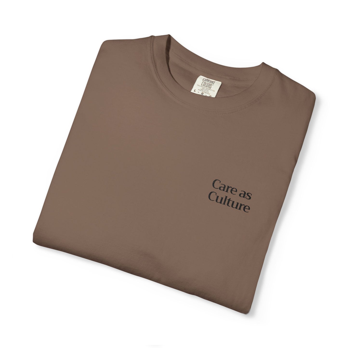 Care as Culture Embroidered Tee