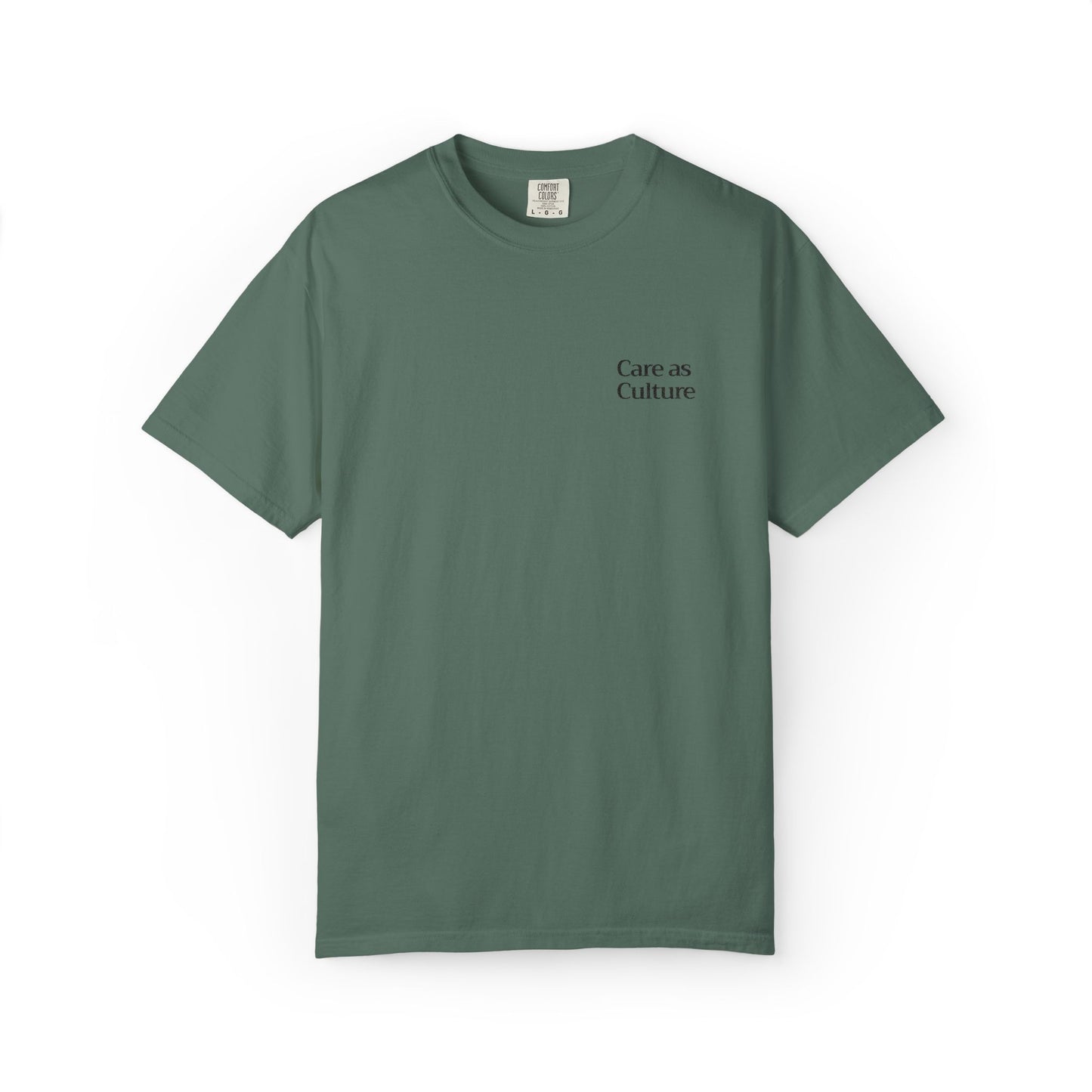 Care as Culture Embroidered Tee