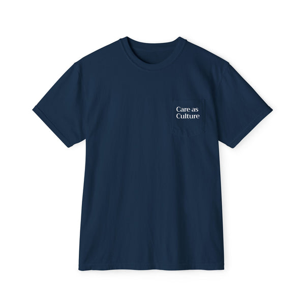 Care as Culture Printed Pocket Tee