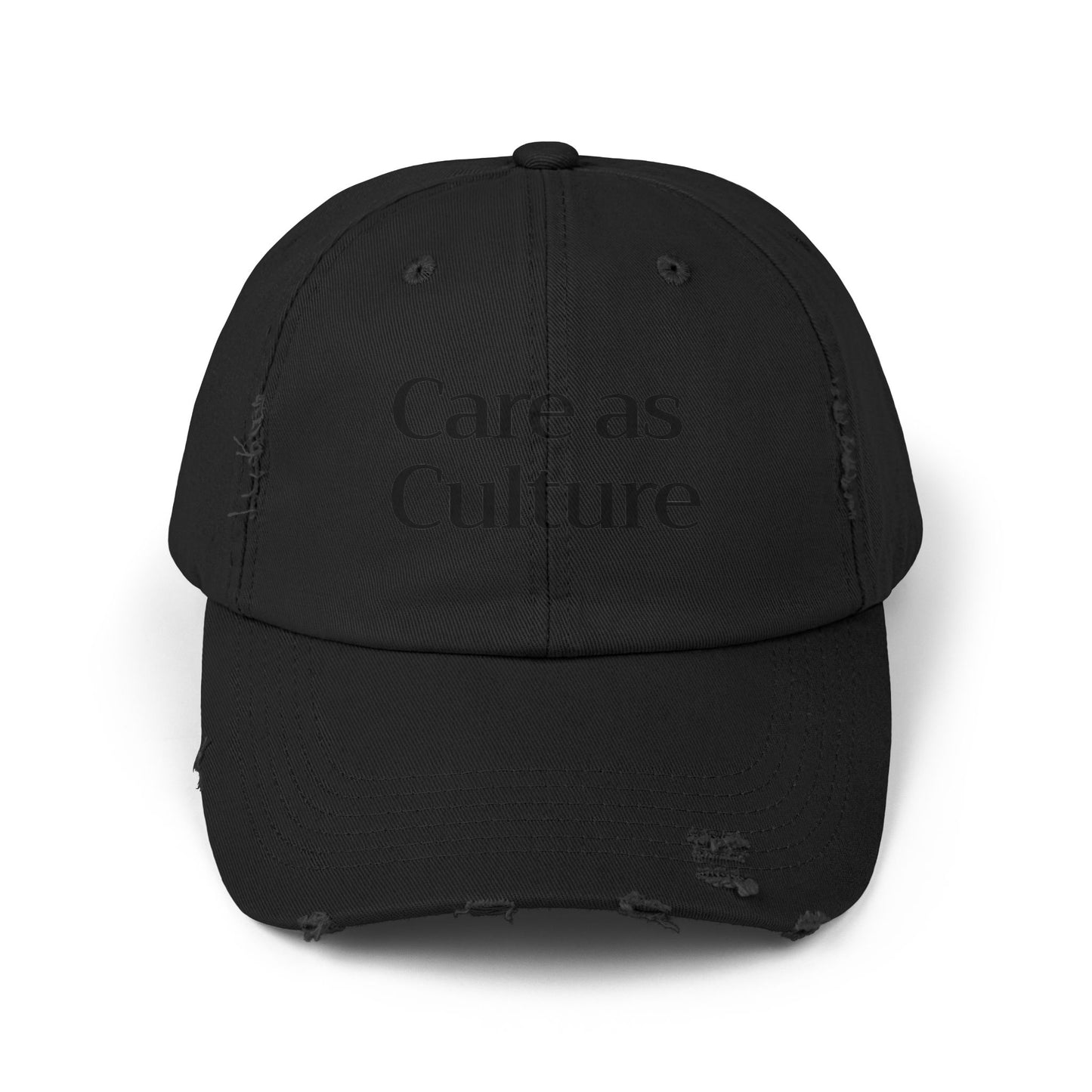 Care as Culture Distressed Hat