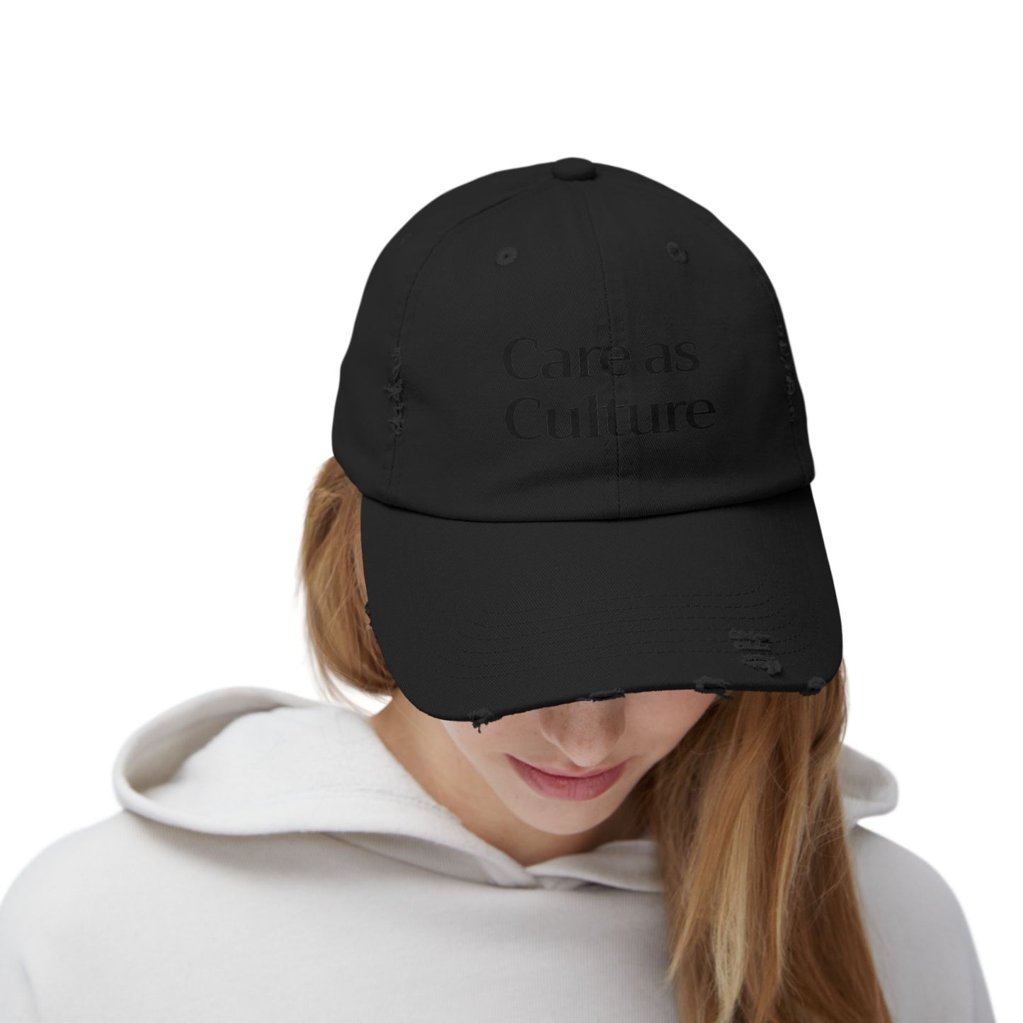 Care as Culture Distressed Hat