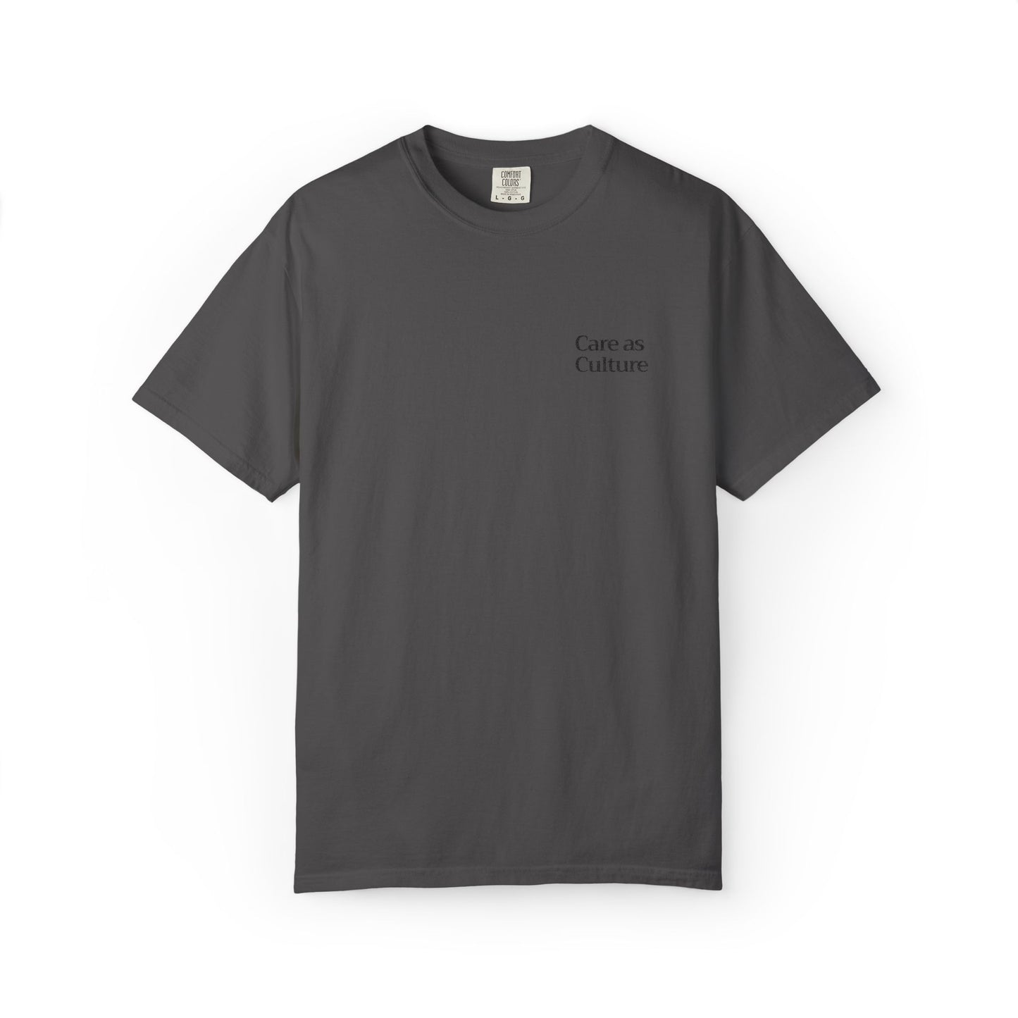 Care as Culture Embroidered Tee